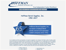 Tablet Screenshot of hoffmanburial.com